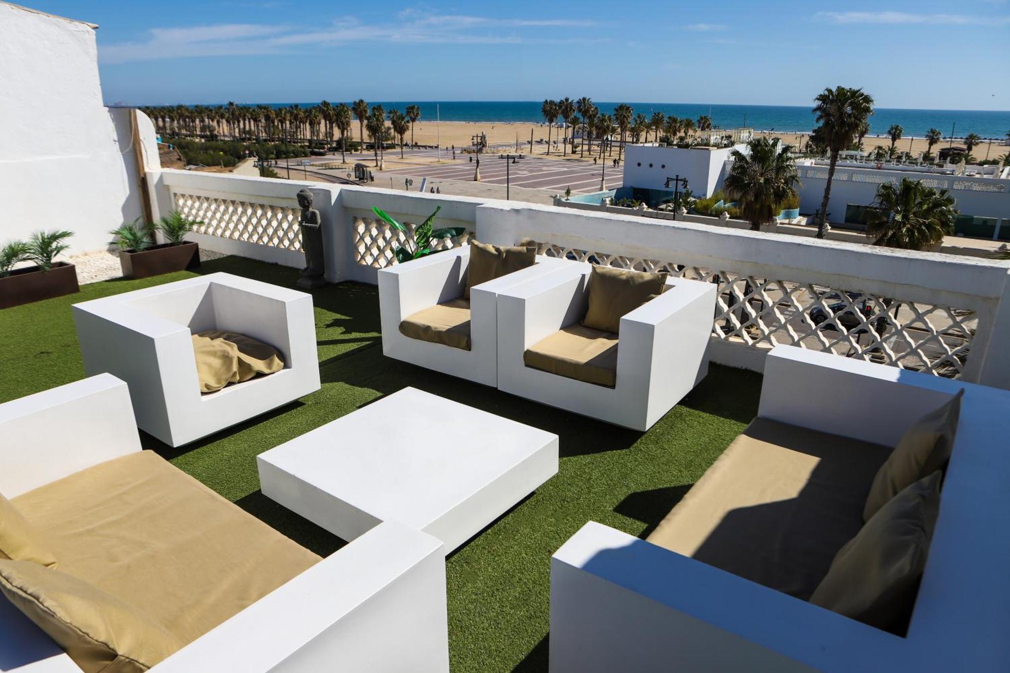 Valencia Luxury - Malvarrosa Beach 外观 照片