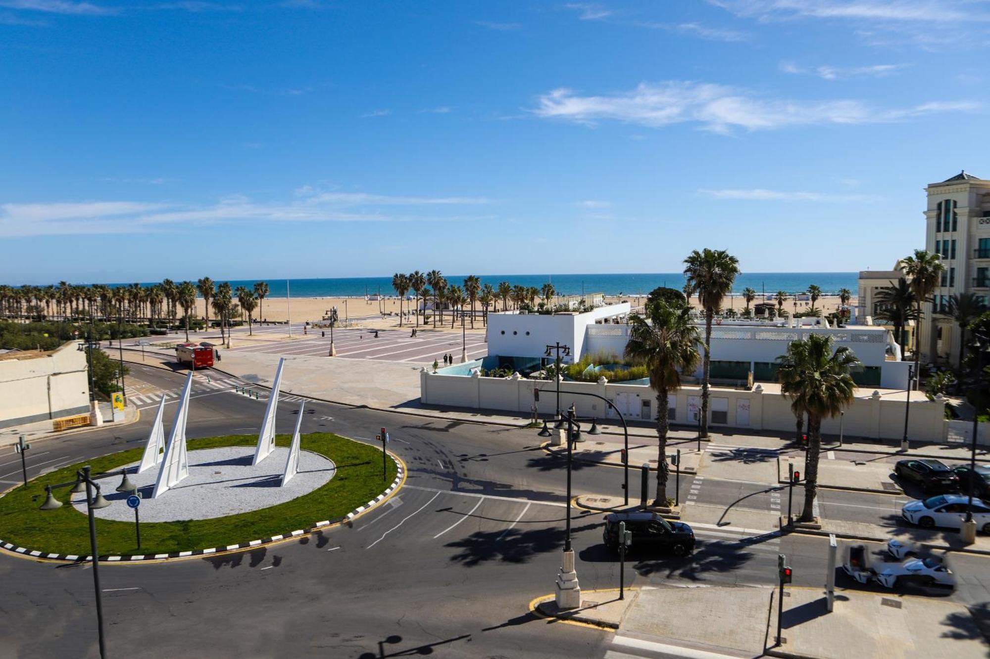 Valencia Luxury - Malvarrosa Beach 外观 照片